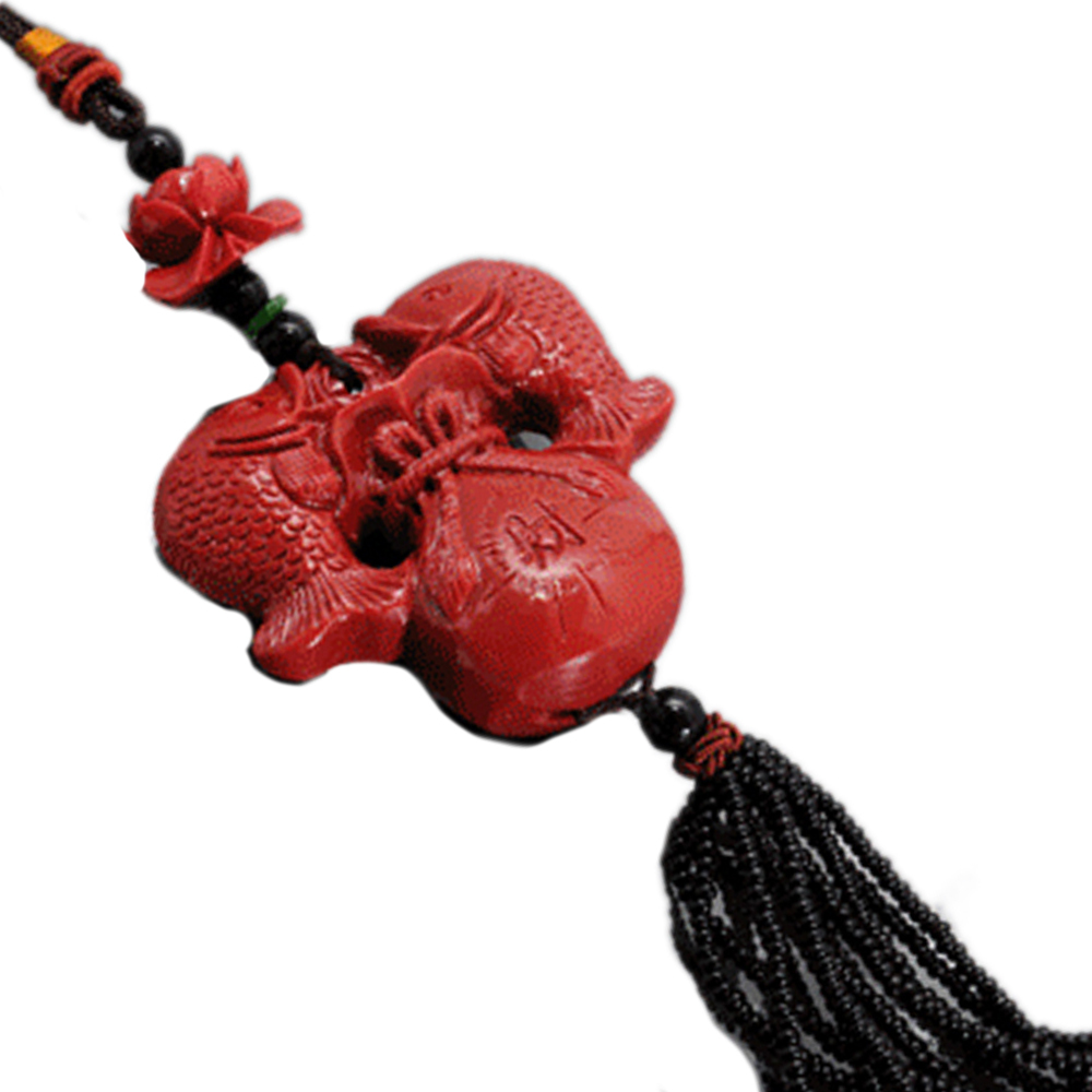 年年有餘寶袋{海竹}精品掛飾【十方】127835