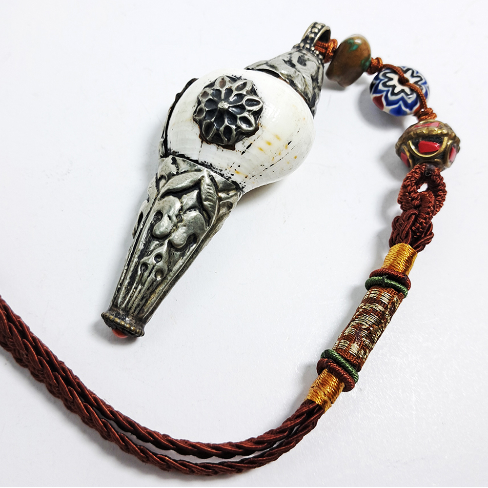 藏傳{法螺}辟邪掛飾【十方】127445