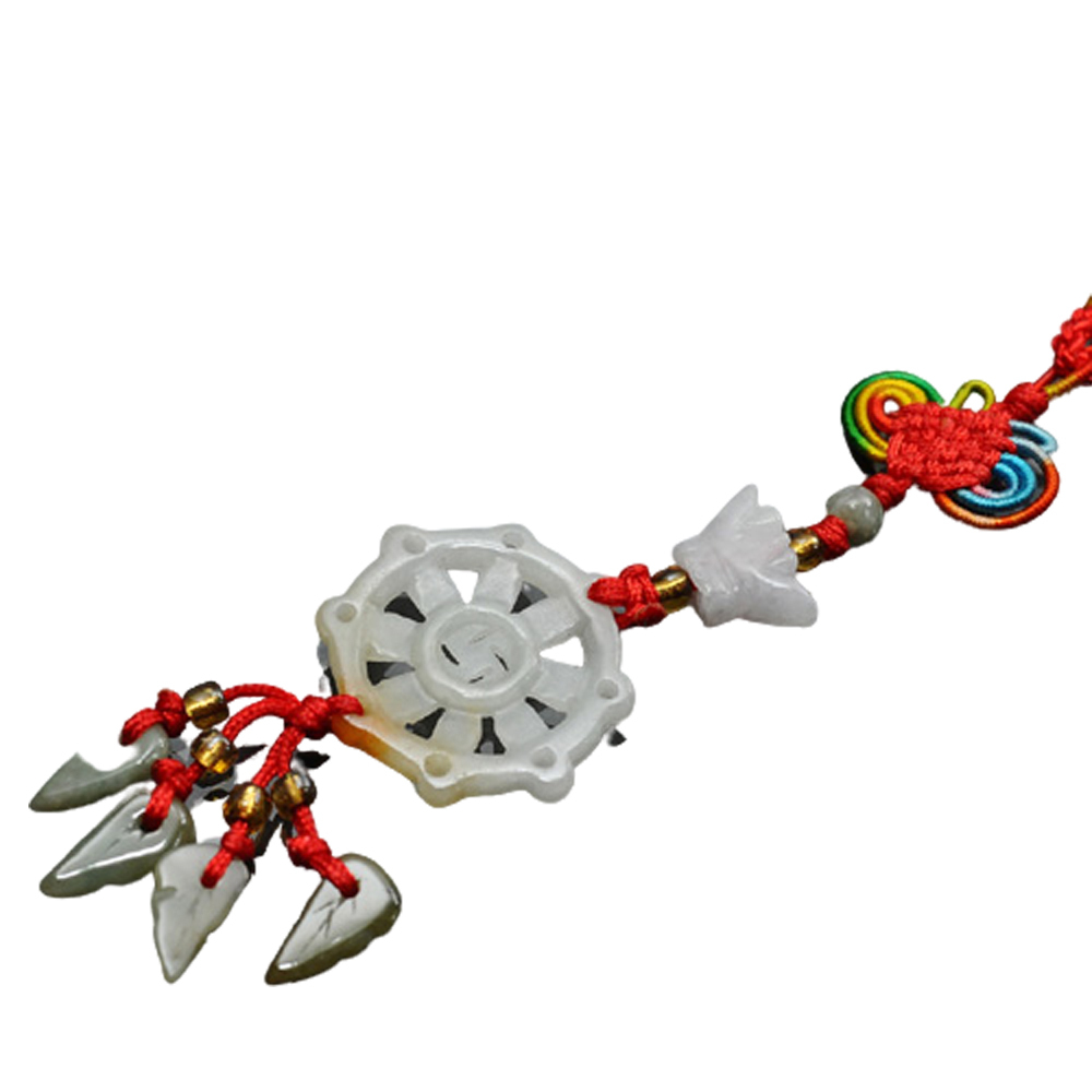 吉祥輪緬甸玉吊飾【十方】129361