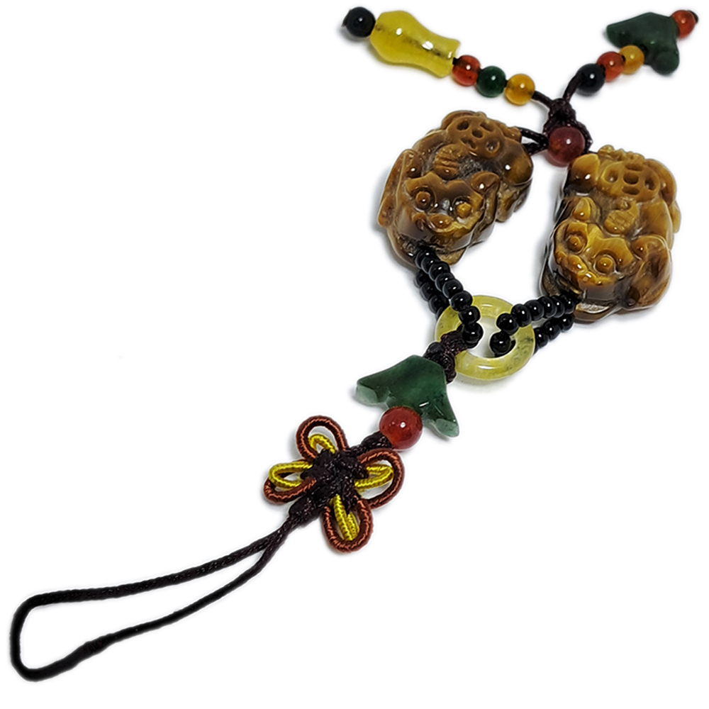 貔貅{金虎眼}旺財掛飾【十方】129478