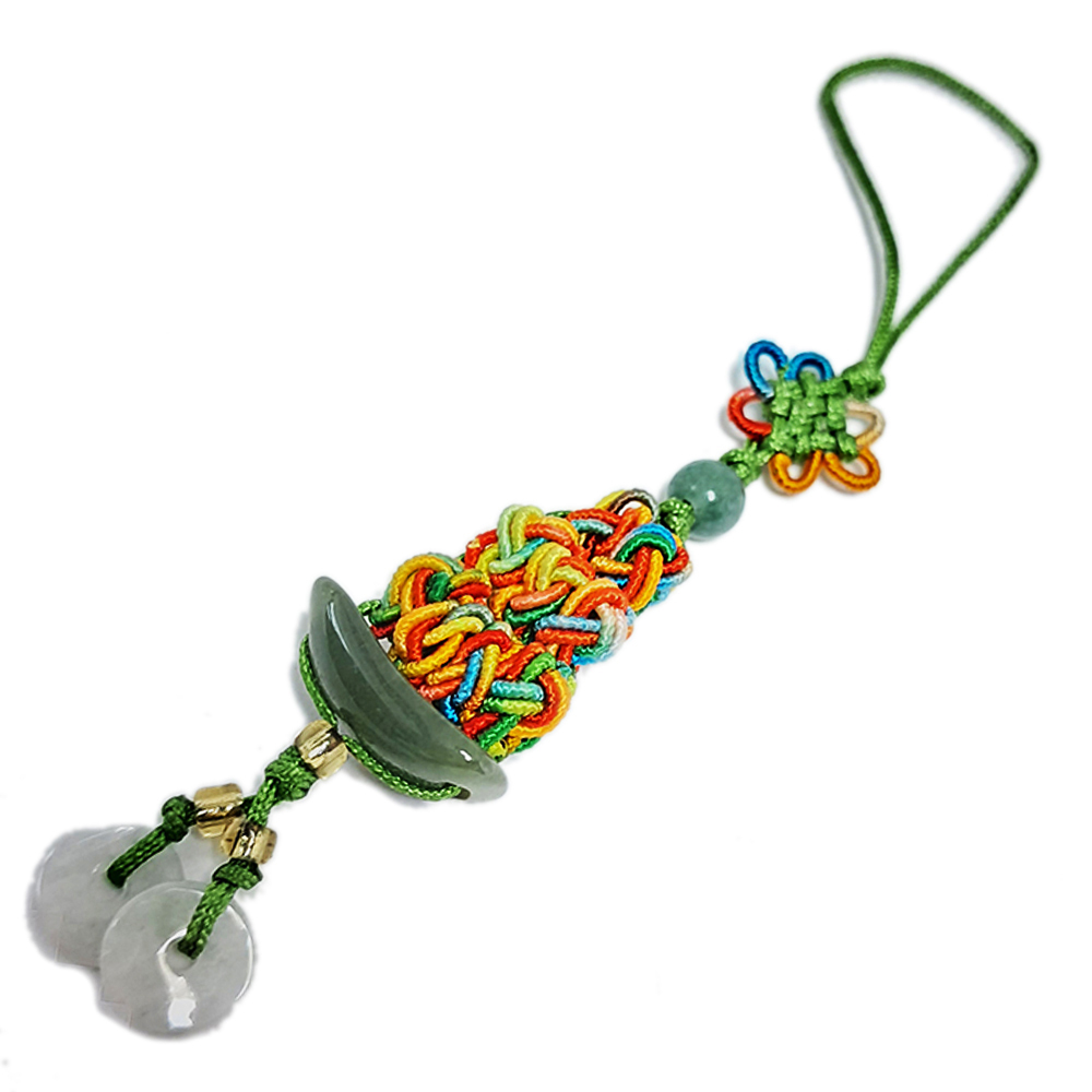 一帆風順玉五色線吊飾【十方】129370