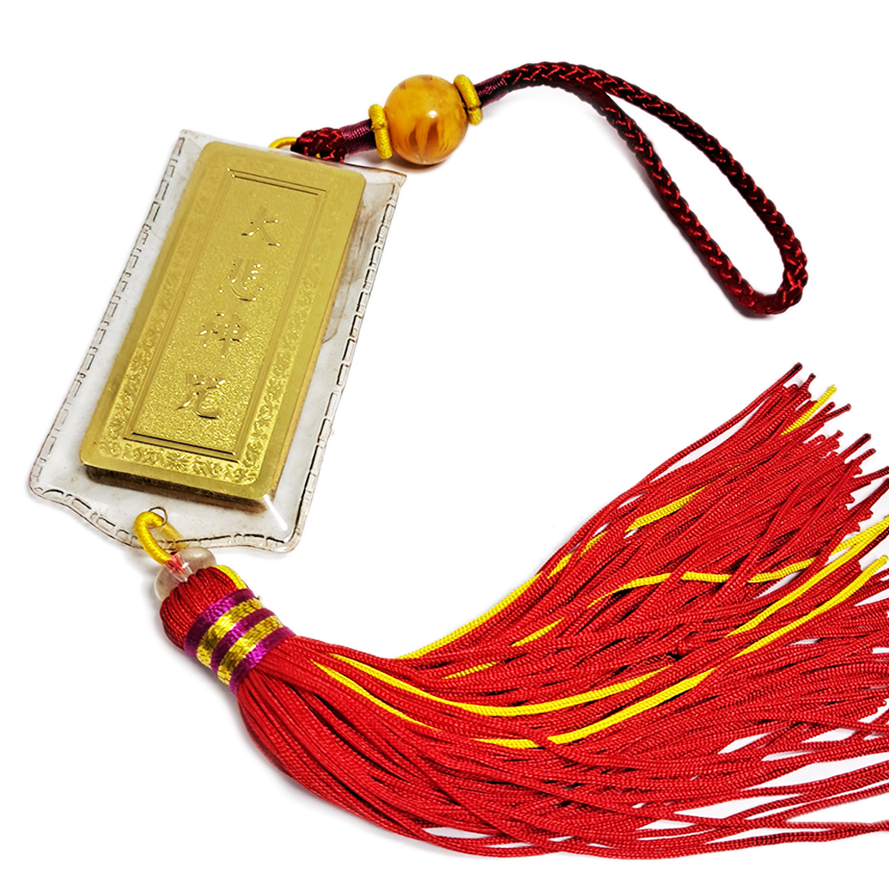 大悲咒(金)吊飾(6*2公分)【十方】128555