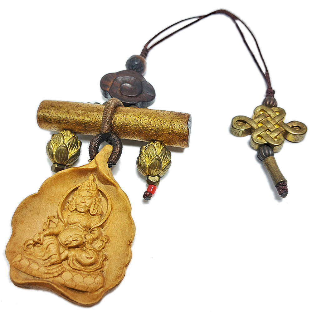 黃財神&金珊瑚&金蓮花掛飾【十方】131477