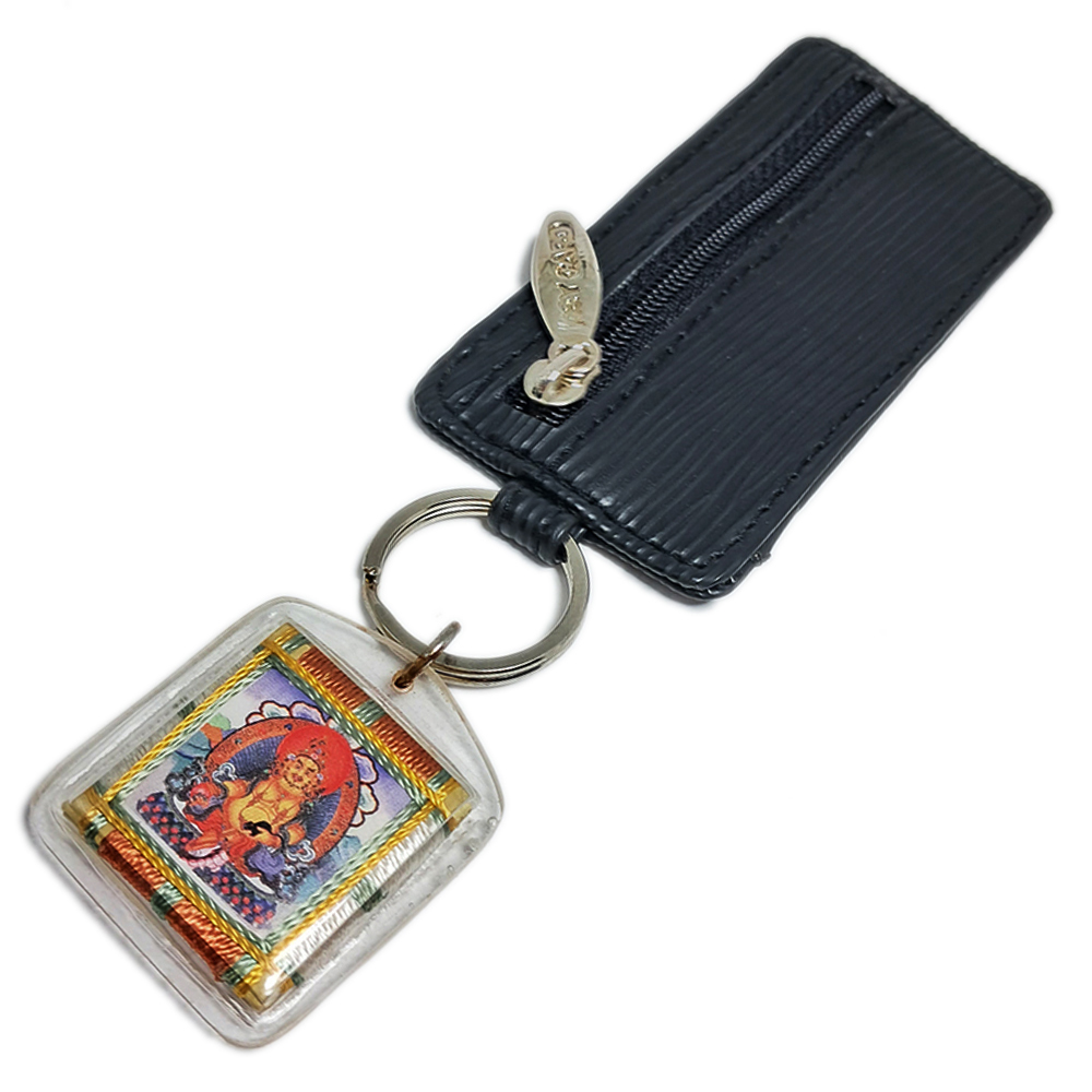 黃財神&皮飾鑰匙圈【十方】130301