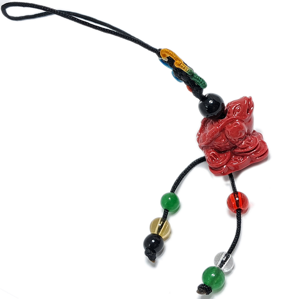 蟾蜍{海竹}開運掛飾【十方】131574