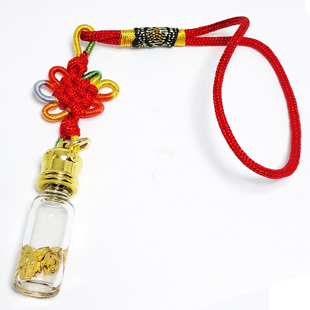 黃金水(安全玻璃瓶管)吊飾【十方】130756