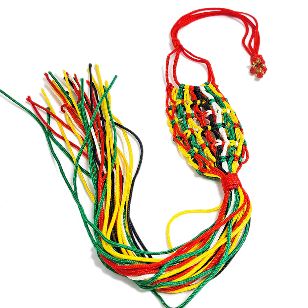 五色線網袋(放圓晶球)【十方】131406