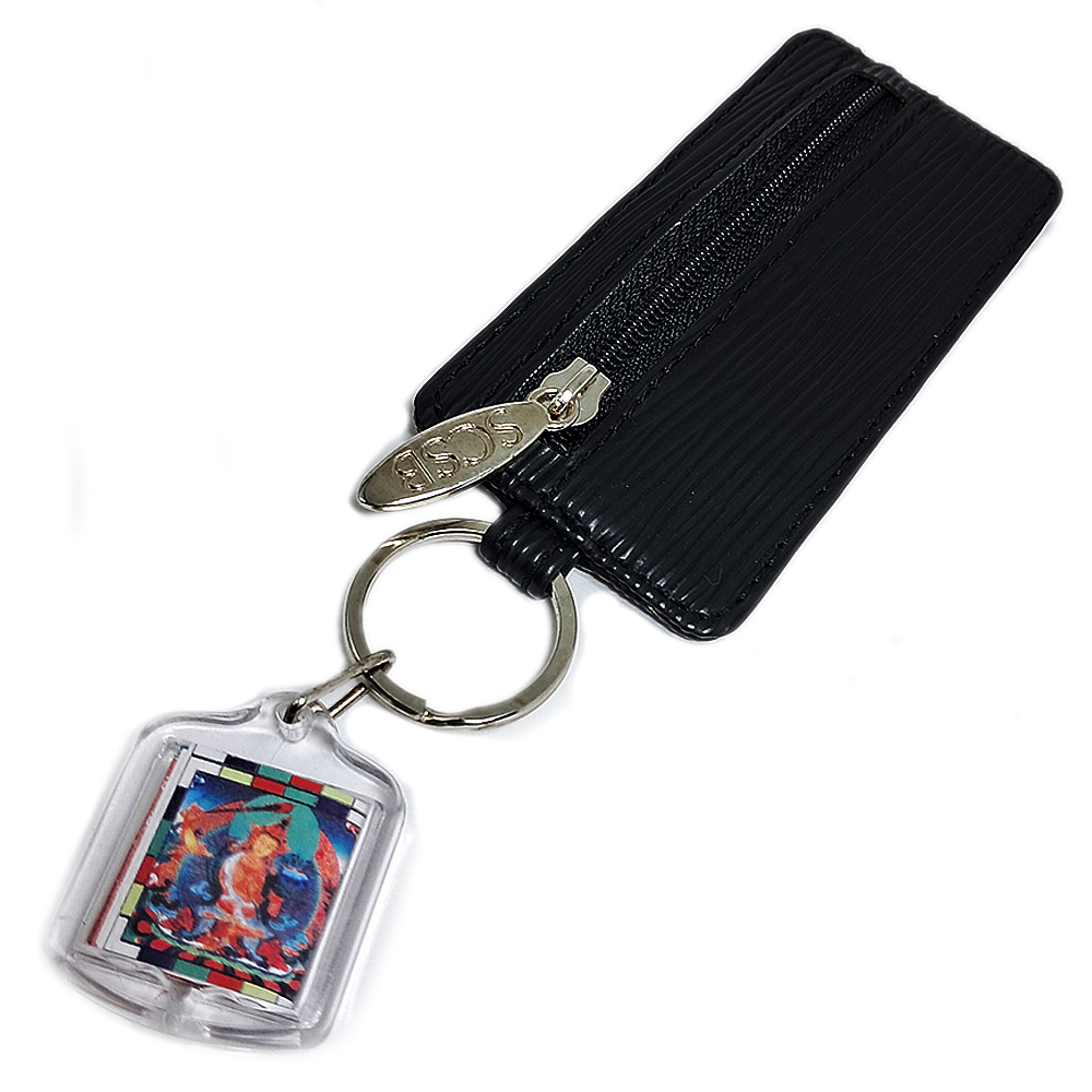 文殊菩薩&皮飾鑰匙圈【十方】130299