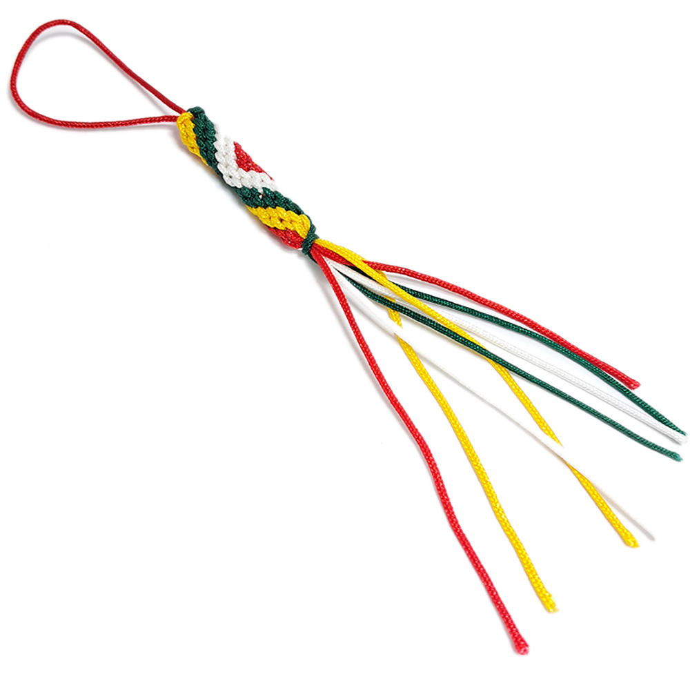 尼泊爾五色線金剛結吊飾【十方】132206