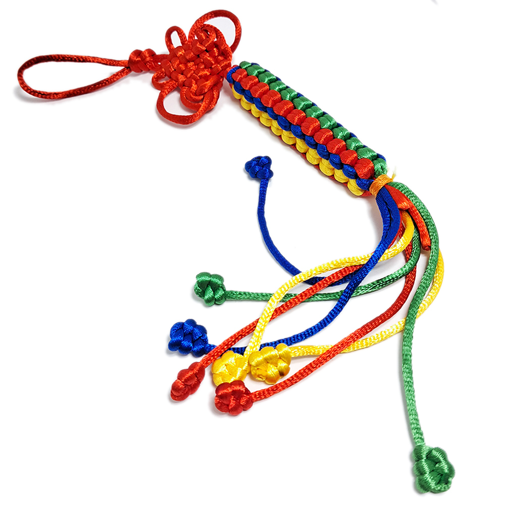 尼泊爾五色線金剛結吊飾【十方】132209