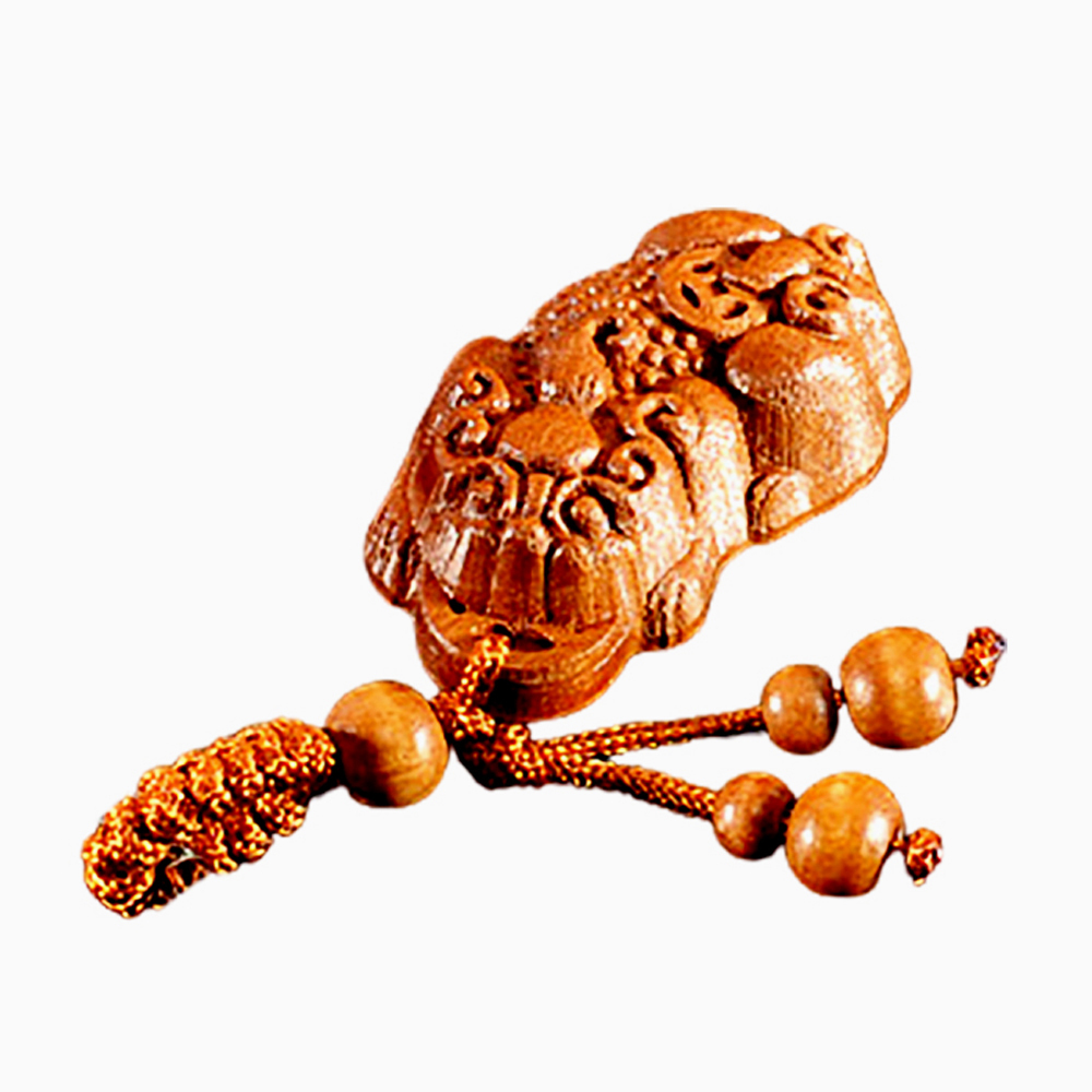 貔貅(棗木)鑰匙圈【十方】132724