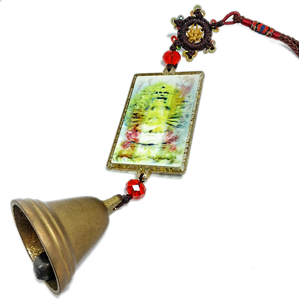 千手觀音+金銅鈴掛飾【十方】132958