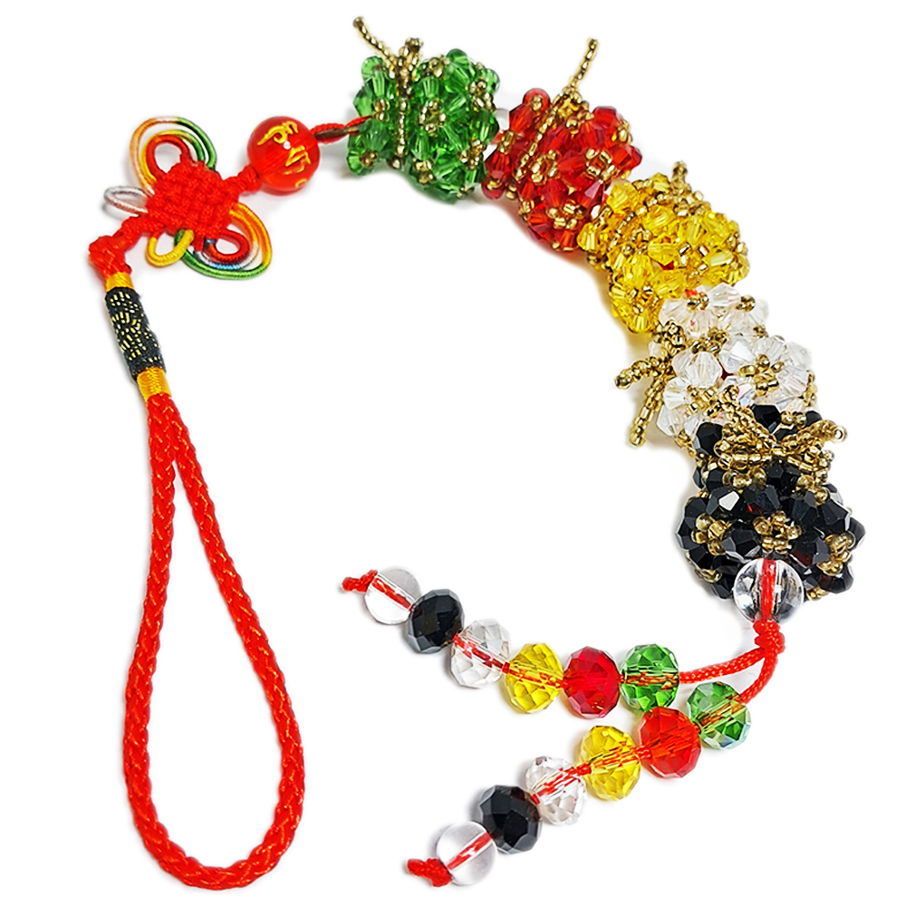 五路招財錢袋掛飾【十方】132366