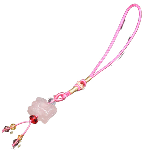 龍{粉晶}吊飾【十方】133836