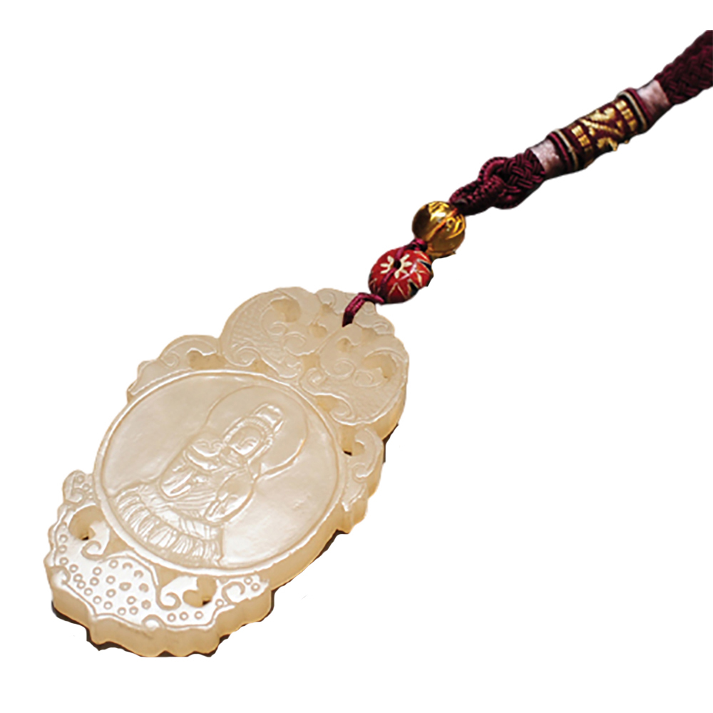 觀音白玉掛飾【十方】133338