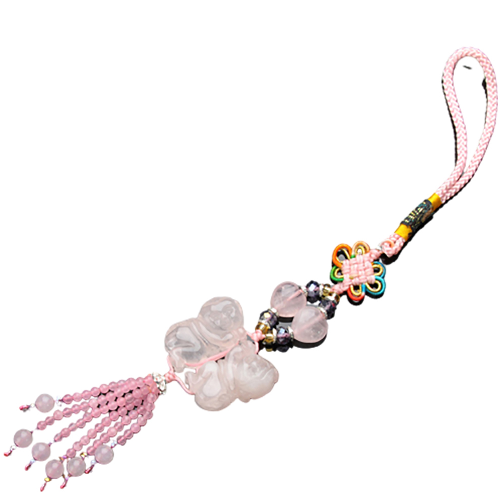 粉晶{招人緣}貴人開運掛飾【十方】136220