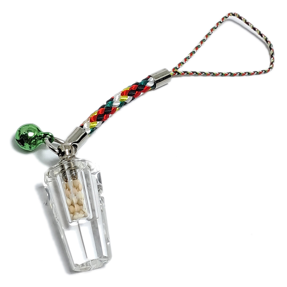 龍宮舍利{琉璃水晶嘎屋}五色線吊飾【十方】136349