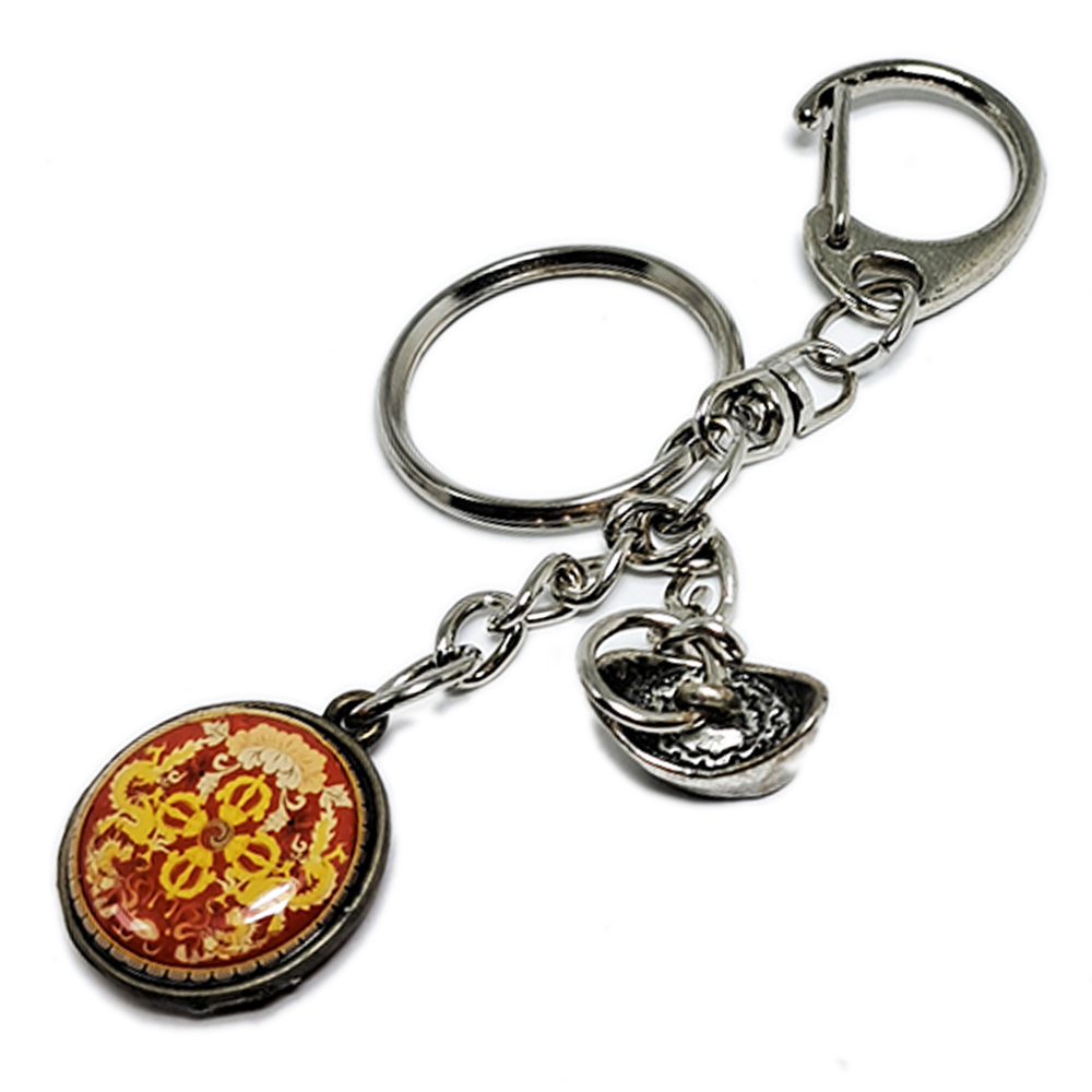 元寶+金剛杵鎖圈【十方】137999