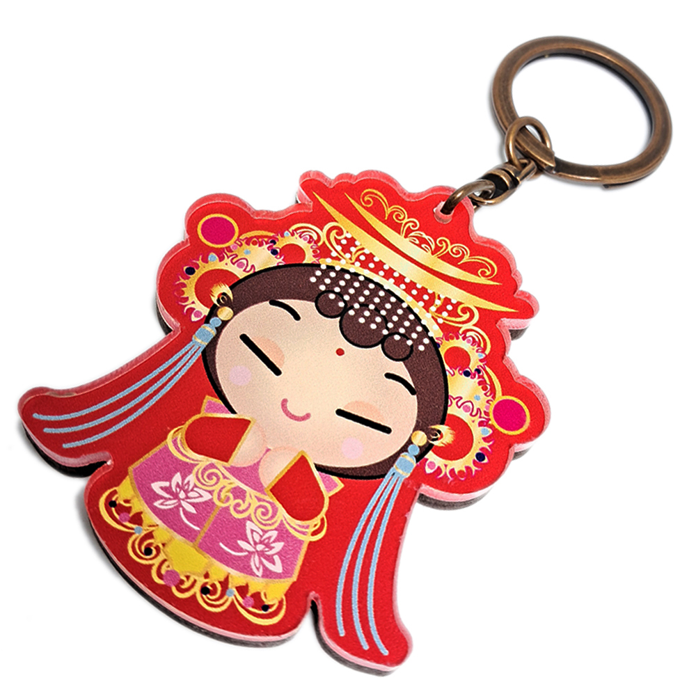 天上聖母 闔家平安 鑰匙圈【十方】137174