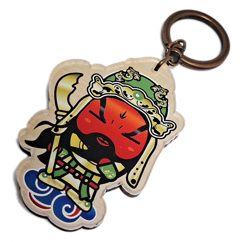 關聖帝君 萬事大吉 鑰匙圈【十方】137176