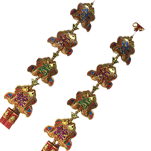 年年有餘(繡布)1對【十方】139287