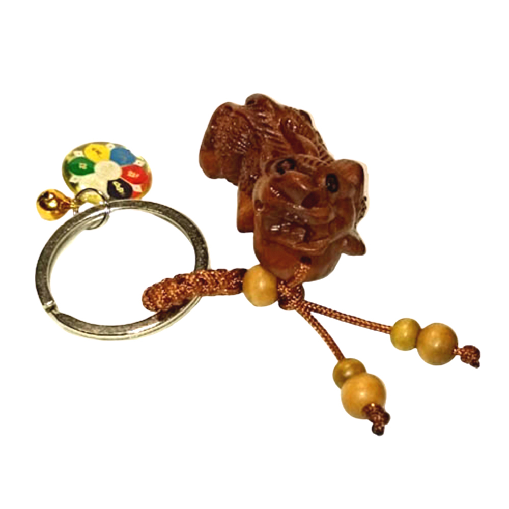 六字真言+貔貅{木雕}掛飾【十方】138248