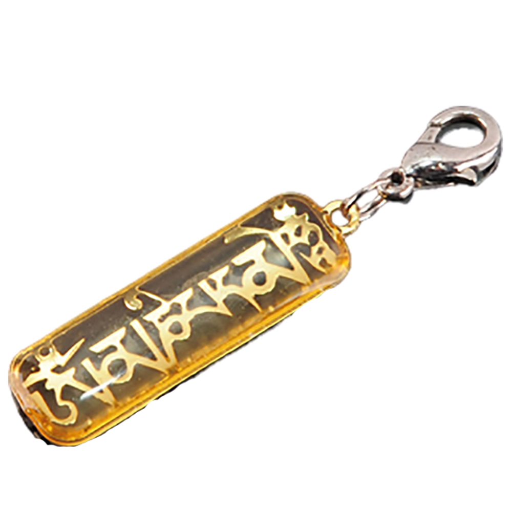 六字大明咒{金銅片}念珠夾【十方】139414