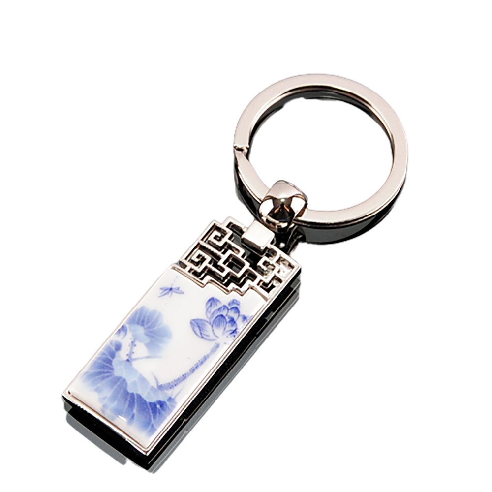 青瓷蓮花鑰匙圈【十方】139408