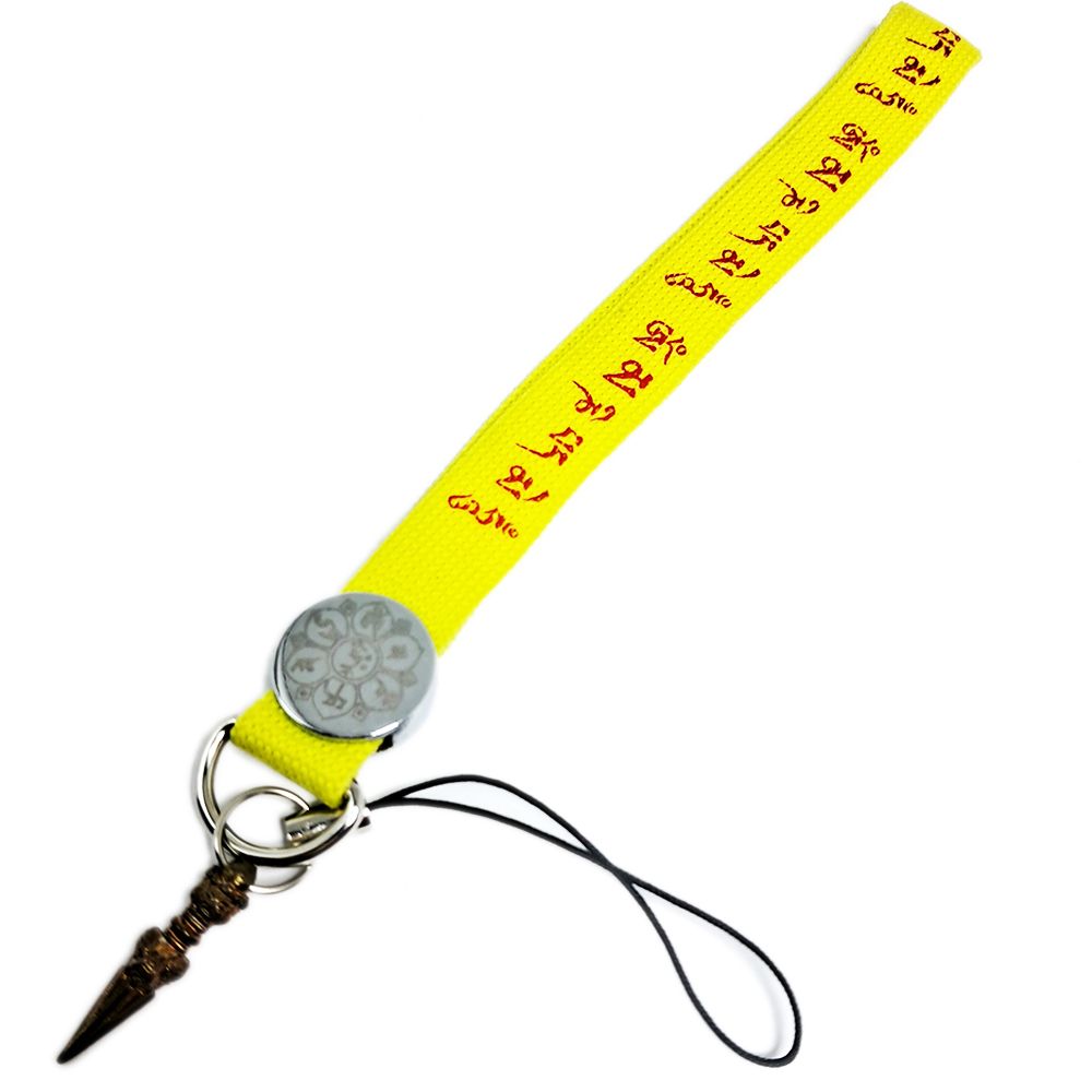 普巴杵+咒語布繩手機掛飾【十方】139922