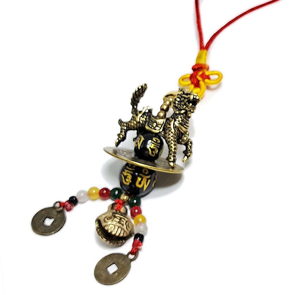 麒麟踩八卦掛飾  右1個【十方】139728