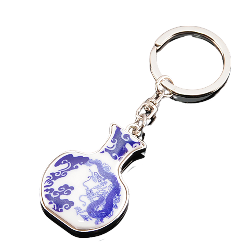 青花瓷花瓶鑰匙圈【十方】139410