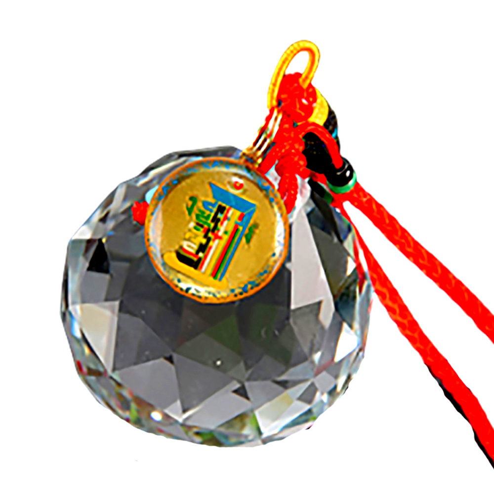 十相自在+水晶風水球掛飾【十方】139742