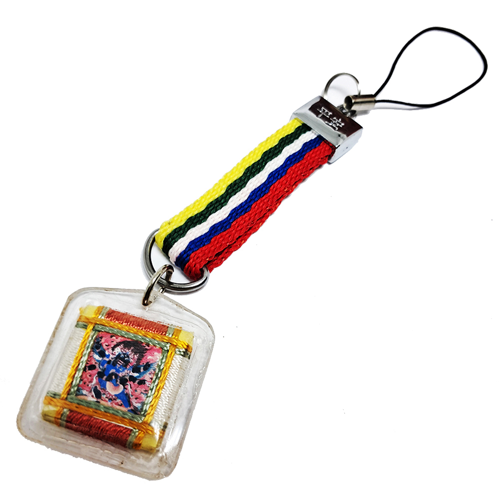 普巴金剛咒輪+五色繩掛飾【十方】140350