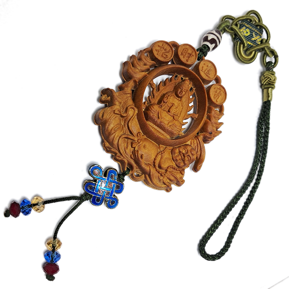 佛陀&觀音菩薩&彌勒佛{檀香}掛飾【十方】140432