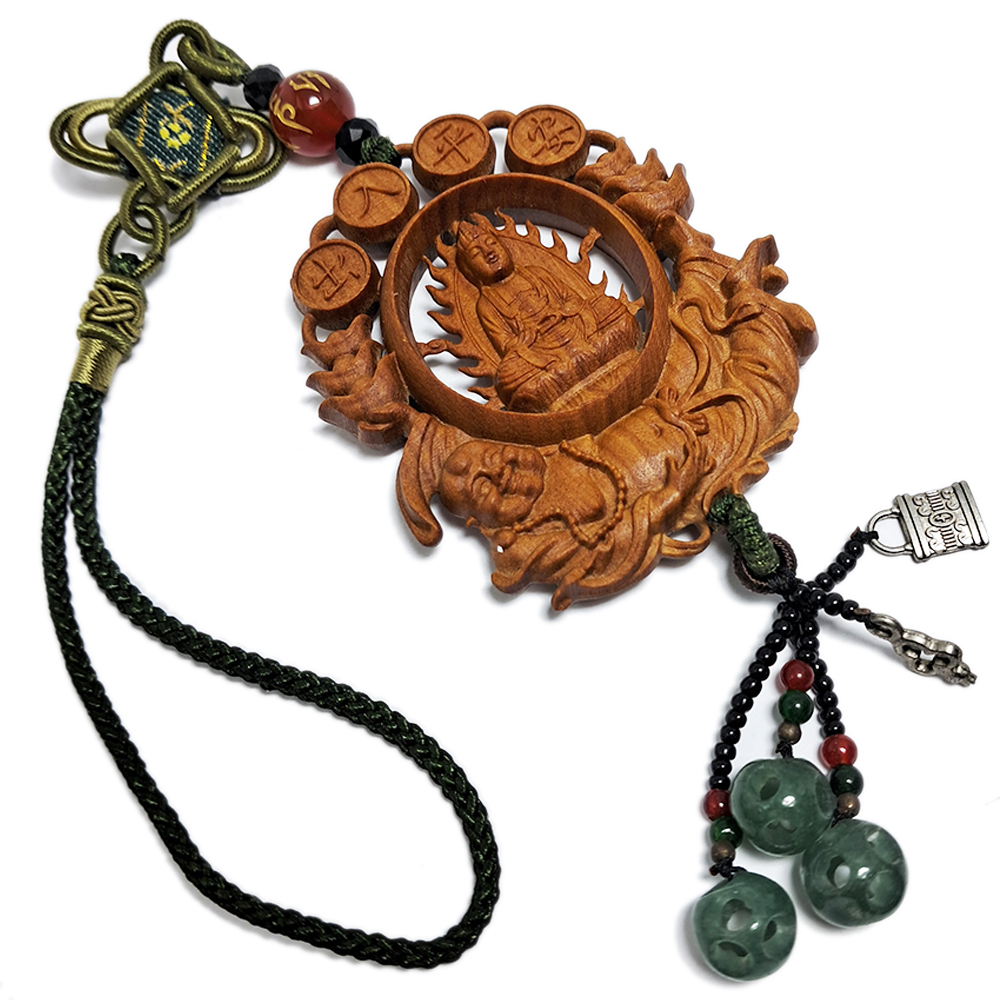 佛陀&觀音菩薩&彌勒佛{檀香}掛飾【十方】140427