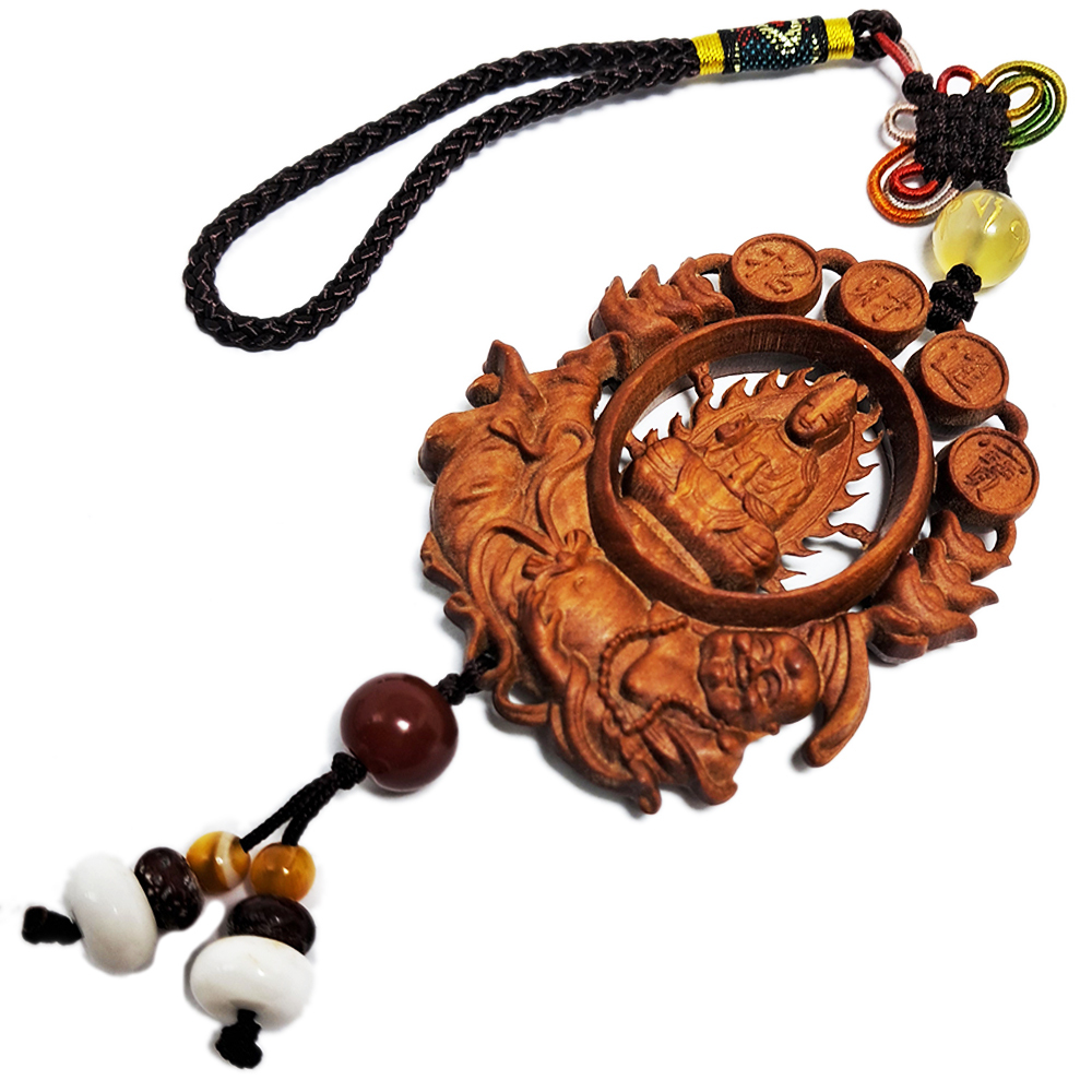 佛陀&觀音菩薩&彌勒佛{檀香}掛飾【十方】140369