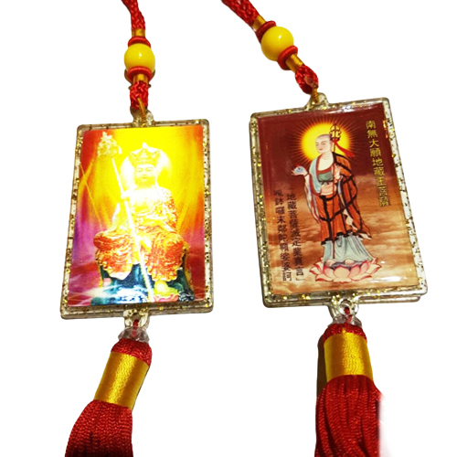 地藏菩薩3D佛卡掛飾【十方】141160