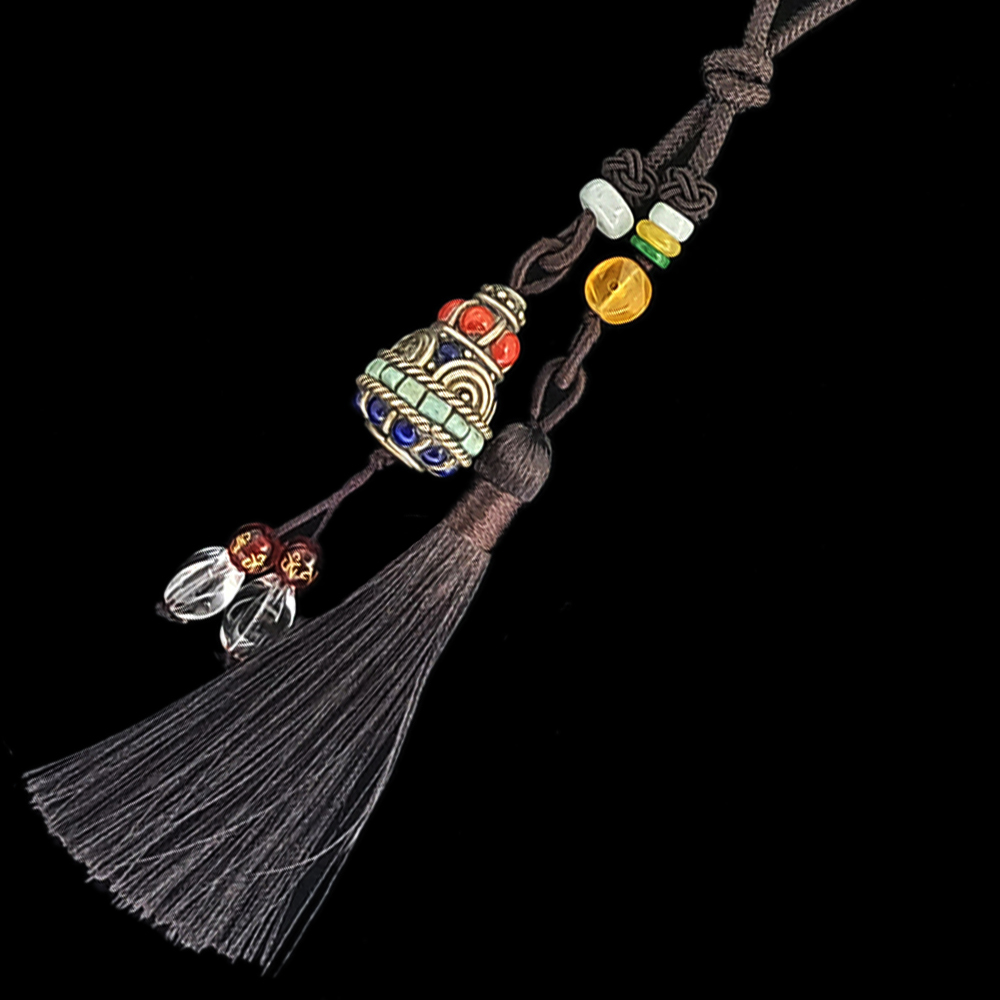 寶瓶 藏式 手工銅珠吉祥掛飾【十方】141251