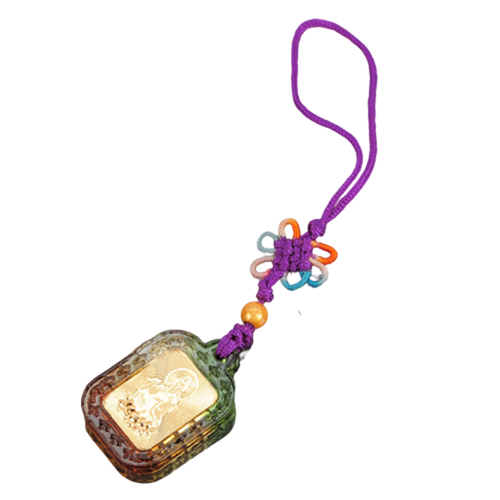 觀音{金箔}琉璃掛飾【十方】142044