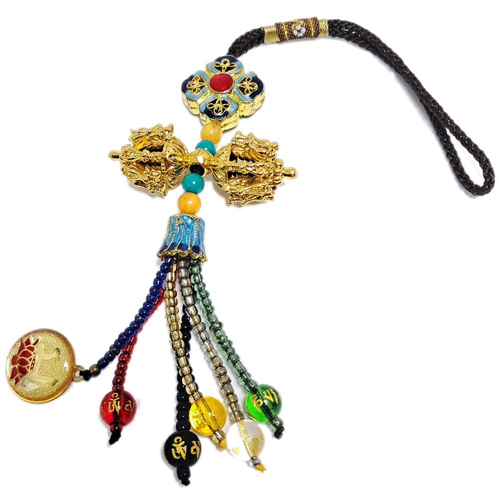 五行珠+九鈷杵法寶掛飾【十方】141350