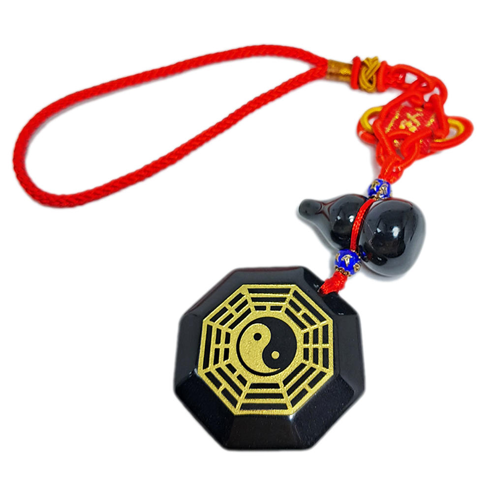 太極八卦+葫蘆掛飾【十方】141301