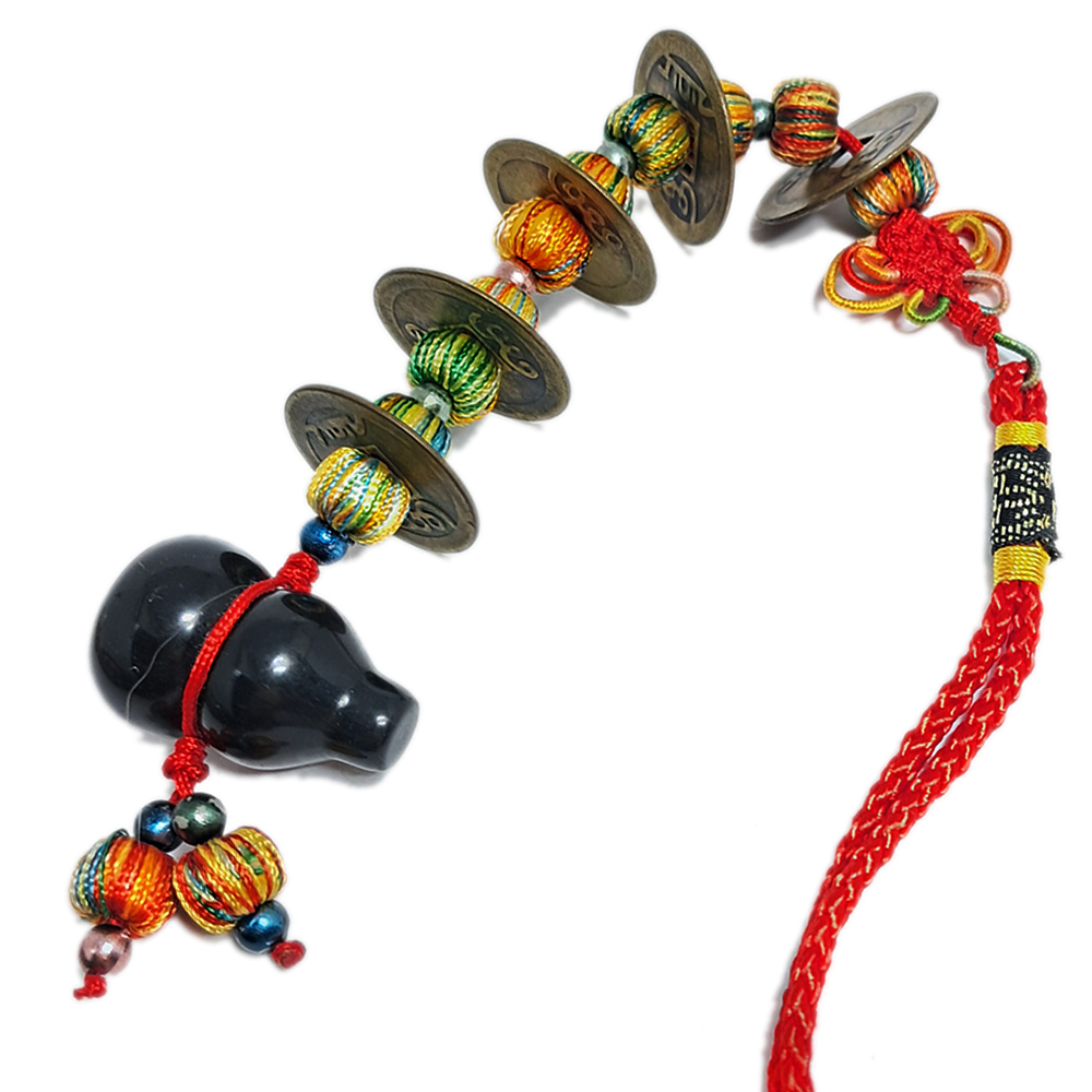 五帝錢+葫蘆五色線掛飾【十方】141298