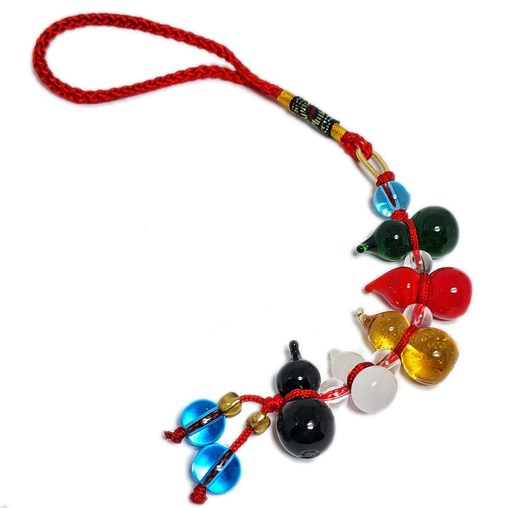 五行琉璃葫蘆掛飾【十方】141283