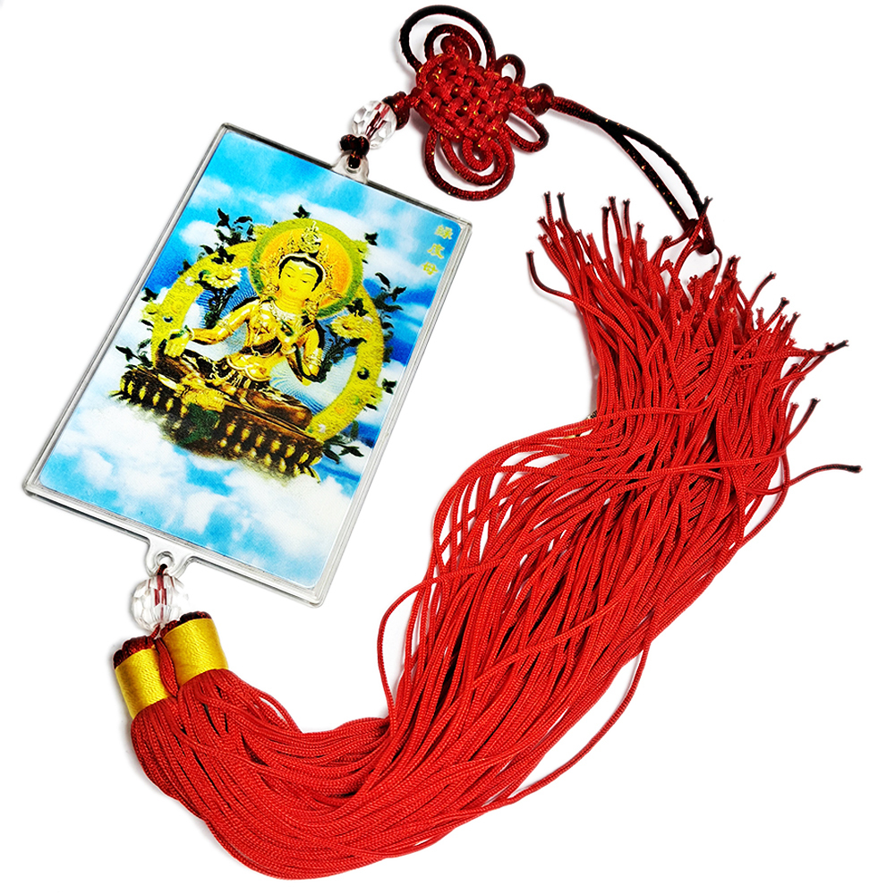 綠度母3D佛卡掛飾【十方】141049