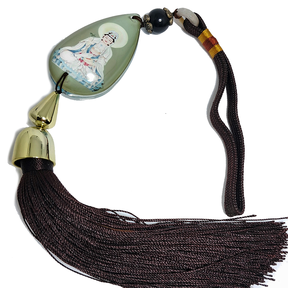 觀音菩薩{琉璃水晶}掛飾【十方】141061