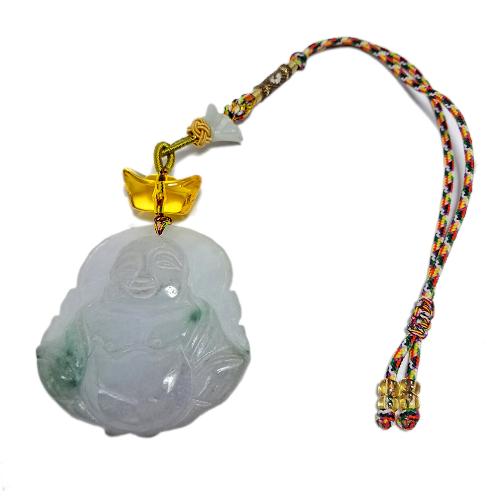 玉彌勒佛+元寶掛飾【十方】142075