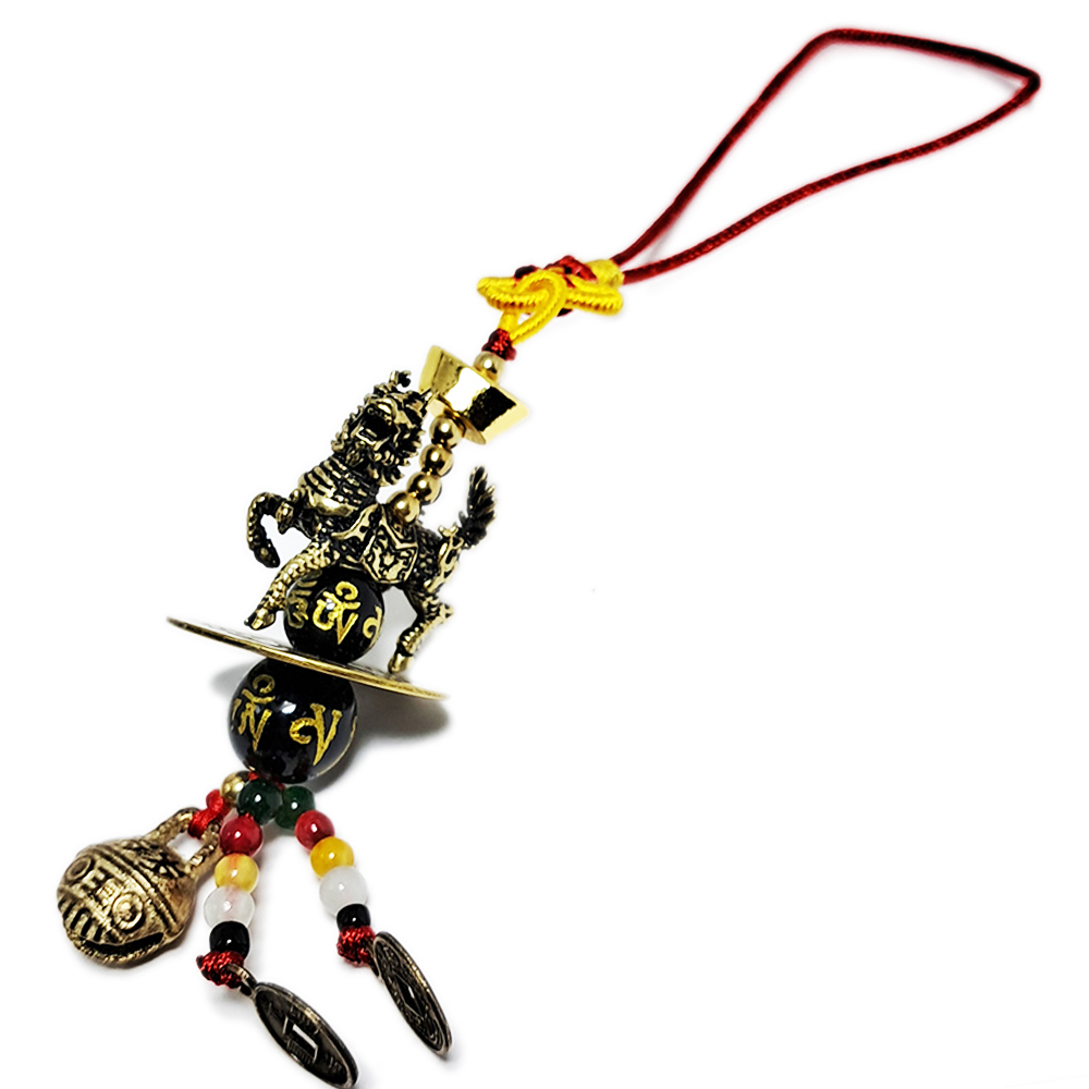 麒麟踩八卦掛飾  左 1個【十方】142458