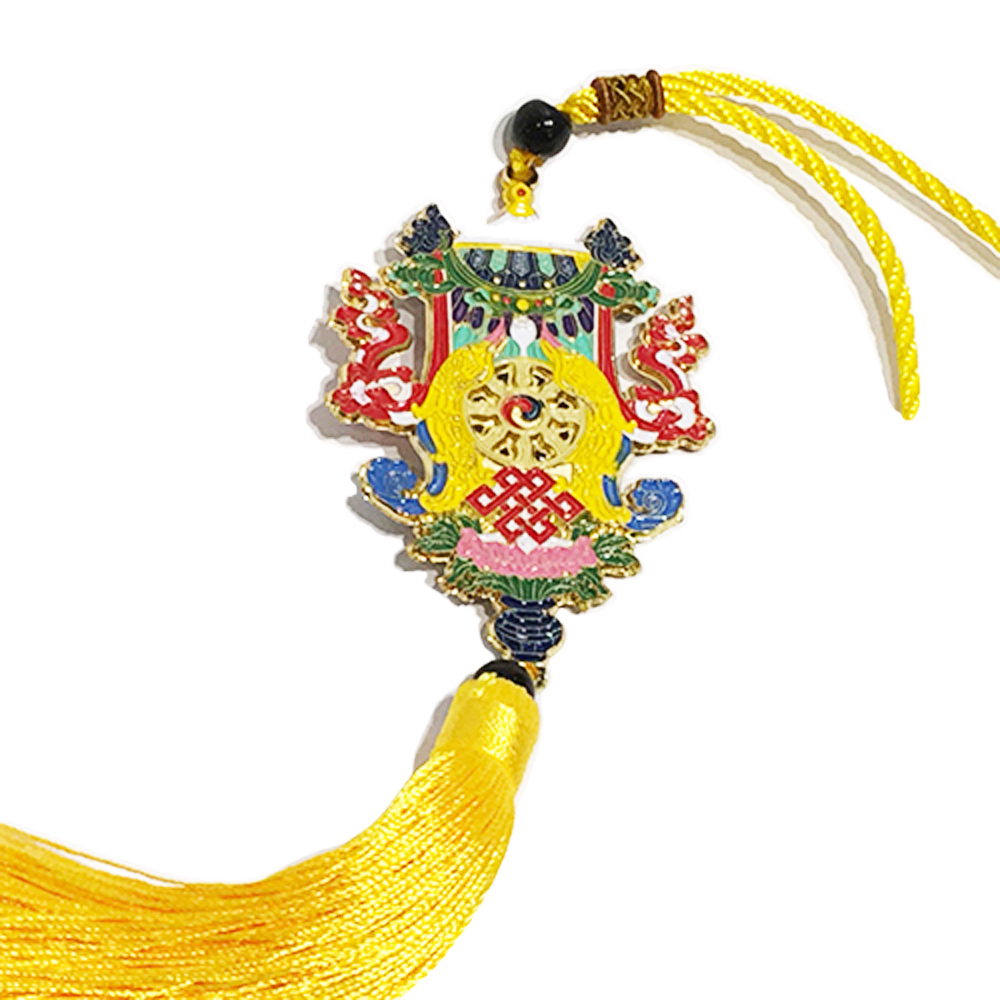 八吉祥總集{景泰藍}法寶掛飾【十方】143184