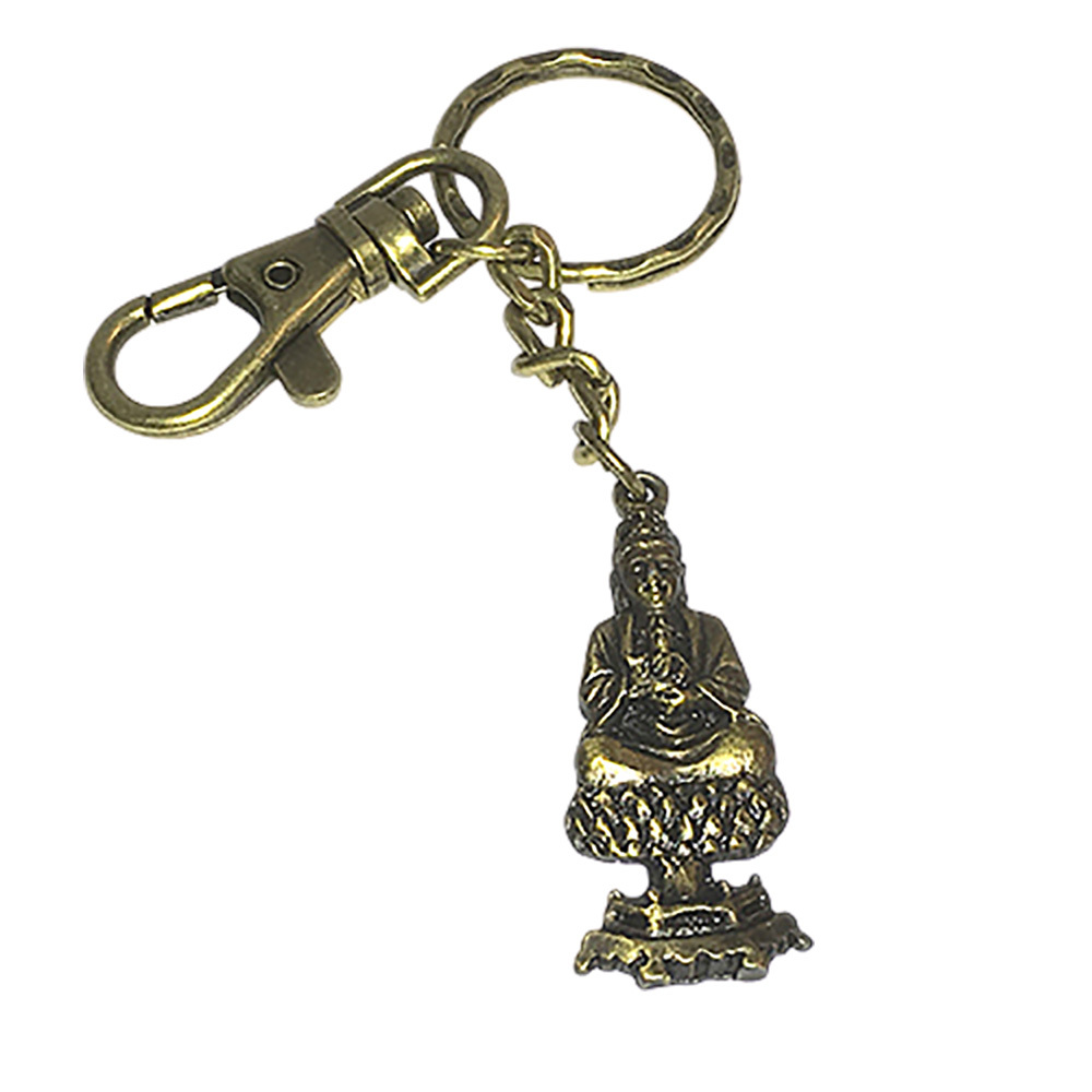 送子觀音 古銅鎖圈【十方】145991