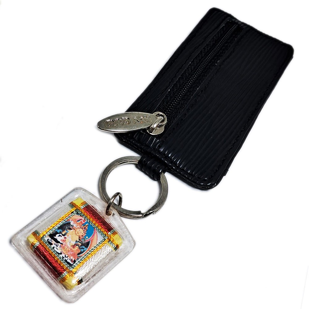 財寶天王&皮飾鑰匙圈15公分【十方】145848